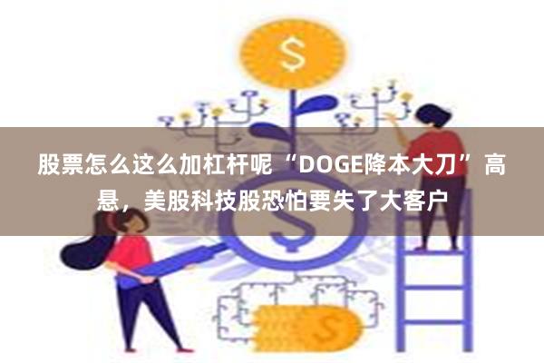 股票怎么这么加杠杆呢 “DOGE降本大刀” 高悬，美股科技股恐怕要失了大客户